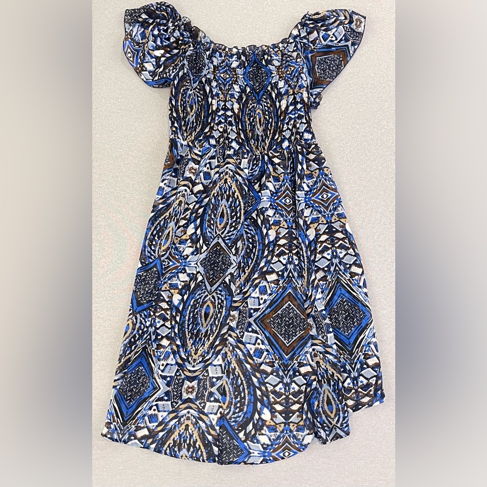 Ashley Stewart Tribal Smocked Top (Size 14/16) - Picture 5 of 5
